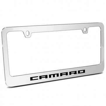 Camaro Chrome Metal | License Plate Frame
