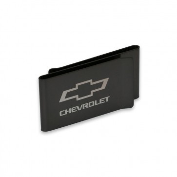 Chevy Bowtie Stainless Steel | Double-Sided Money Clip