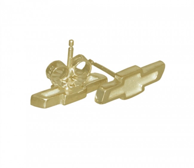 Chevy bowtie earrings Clearance