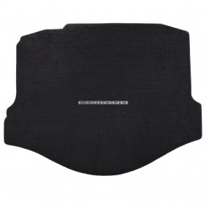 Gen-5 Camaro | Velourtex® Ebony Trunk Mat | Camaro Logo (Coupe Only)
