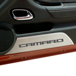 Camaro Carbon Fiber Kick Plates - Camaro