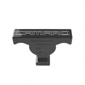 Gen-6 Camaro Oil Dip Stick Handle Cover - SS Logo