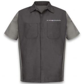 Red Kap® Two-Tone | Crew Shirt - Charcoal/Gray