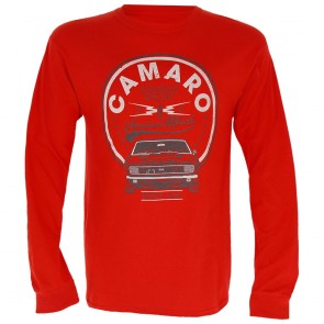 American Muscle Long Sleeve - Heather Red