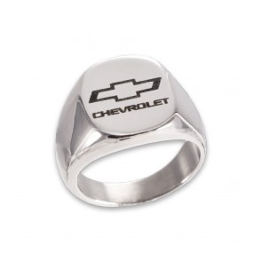 Chevy Bowtie Stainless Steel | Signet Ring