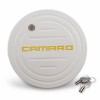 Camaro Logo Color-Matched Locking Fuel Door Cover - Summit White (Base Color)