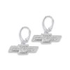 Chevy Bowtie Sterling Silver | Leverback Earrings