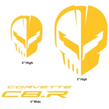 Corvette Racing C8.R | Yellow Decal Pack