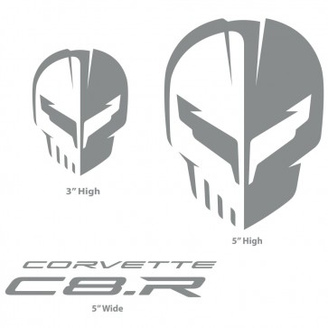 Corvette Racing C8.R | Silver Decal Pack