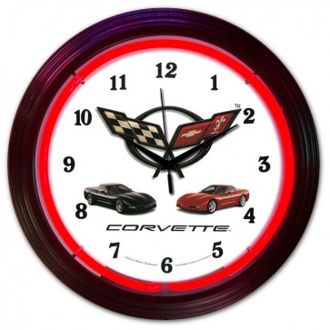 Corvette C5 | Neon Clock