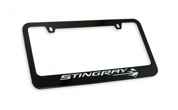 Stingray License Plate Frame - Black