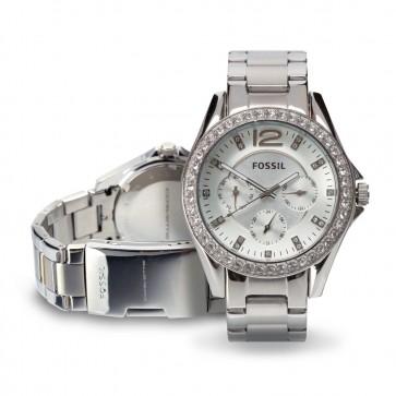 Ladies Crystal-Like Watch By Fossil