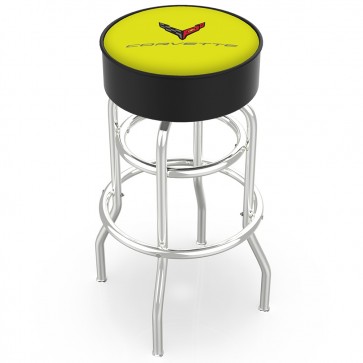 Color-Matched Double Ring | Chrome Stool
