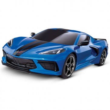 1:10 Scale C8 Corvette | Traxxas RC Car - Blue