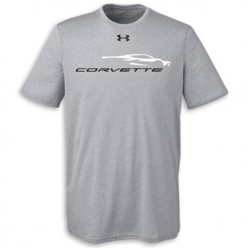 C8 Corvette Gesture | Under Armour® Tee - Gray