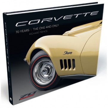 "Corvette 70 Years: The One and Only" (Hardcover Book)
