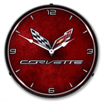 Corvette C7 | LED Backlit Clock