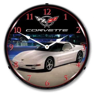 Corvette C5 | LED Backlit Clock | 10 Color Options