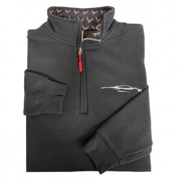 Quarter-Zip Fleece | Black