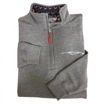 Quarter-Zip Fleece | Gray