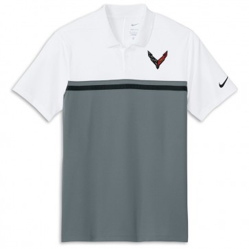 Nike Dri-FIT Colorblock Polo | White/Cool Gray/Black