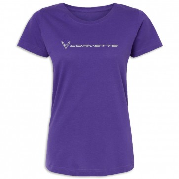 Corvette Fine Jersey Tee | Purple