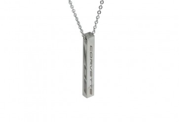 C8 Z06 Bar Necklace | Steel