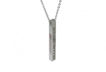 C7 Grand Sport Bar Necklace | Silver