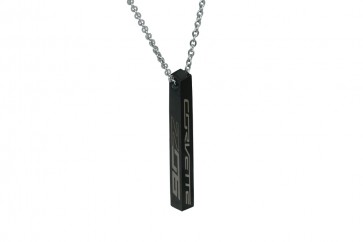 C7 Z06 Bar Necklace | Black