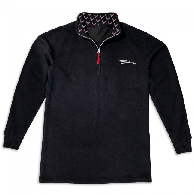 Quarter-Zip Fleece | Black