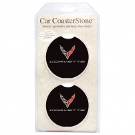 C8 Corvette Car Coasters | Set of 2