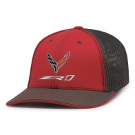 ZR1 Fitted Trucker Cap | Red/Graphite