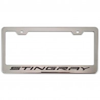 C8 Corvette Stingray License Plate Frame 5 Available Colors
