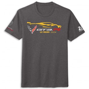 2024 Le Mans Event Tee | Heathered Charcoal