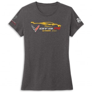 2024 Le Mans Ladies Event Tee | Heathered Charcoal