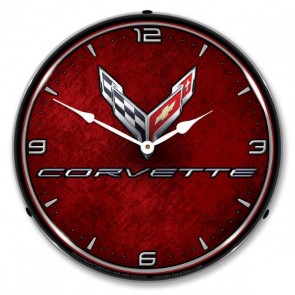 Corvette C8 | LED Backlit Clock