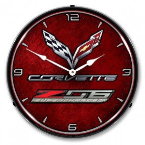 C7 Corvette Z06 | LED Backlit Clock