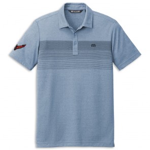 TravisMathew Chest Stripe | Opal Blue Heather