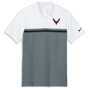 Nike Dri-FIT Colorblock Polo | White/Cool Gray/Black