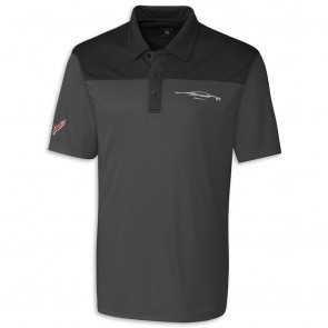 Colorblock Tech Polo | Titan/Black