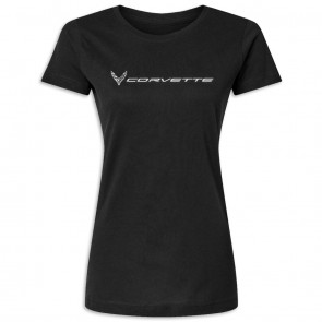 Corvette Fine Jersey Tee | Black