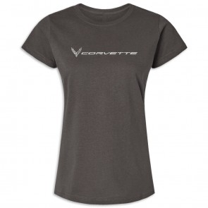 Corvette Fine Jersey Tee | Charcoal