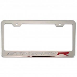 C8 StingrayR License Plate Frame