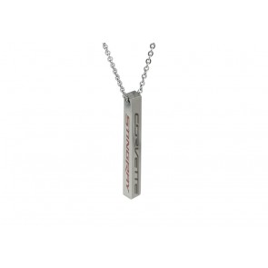C7 Stingray Bar Necklace | Silver