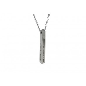 C7 Z06 Bar Necklace | Silver