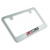 Z06 Supercharged License Plate Frame - Chrome