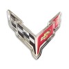 C8 Corvette | Crossed Flags Emblem