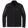 Colorblock Quarter-Zip | Black/Charcoal Gray