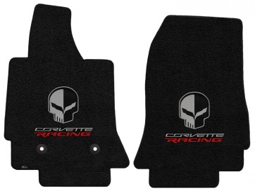 Corvette Racing Jake 2 Pc. Ultimat™ Floor Mat Set - Jet (2014 & up)