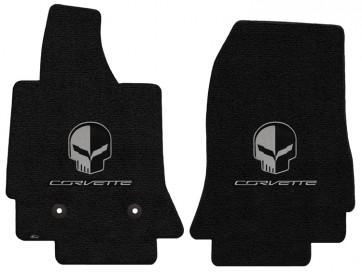 Corvette Jake 2 Pc. Ultimat™ Floor Mat Set - Jet (2014 & up)